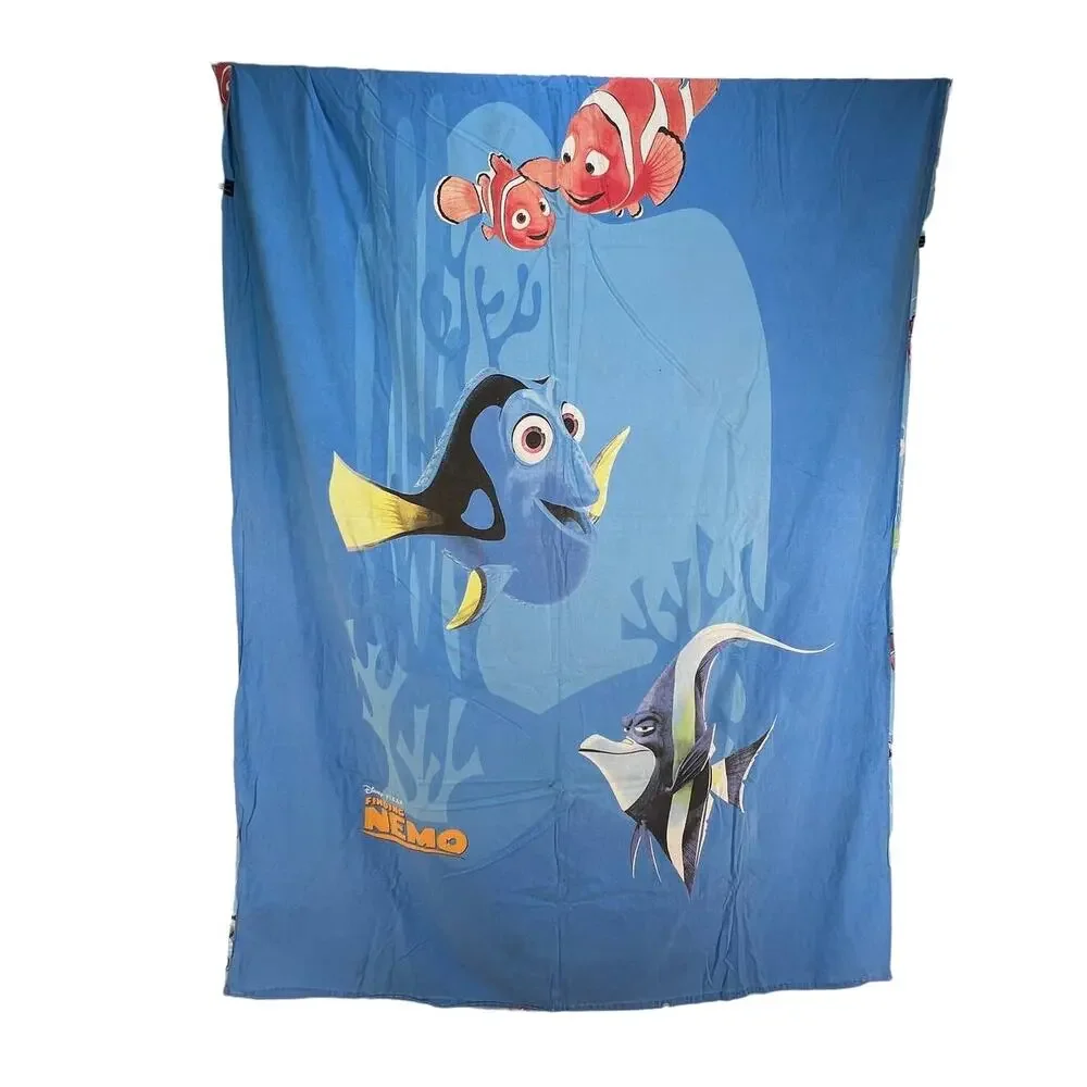 Disney Finding Nemo Duvet Blue Dori Bedding Upcycling Twin